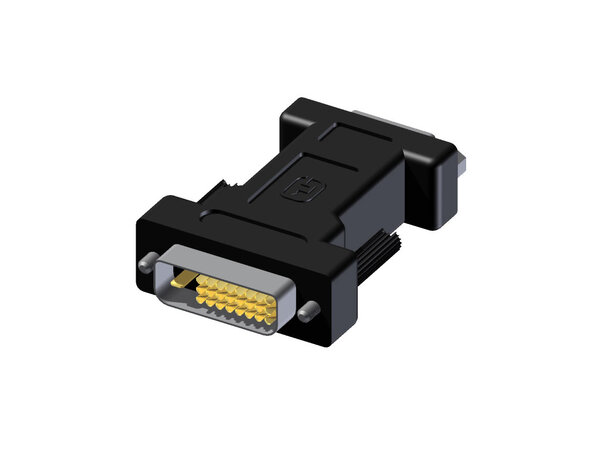 Procab VA310 Adapter DVI Hun to SVGA Hun  adapter 